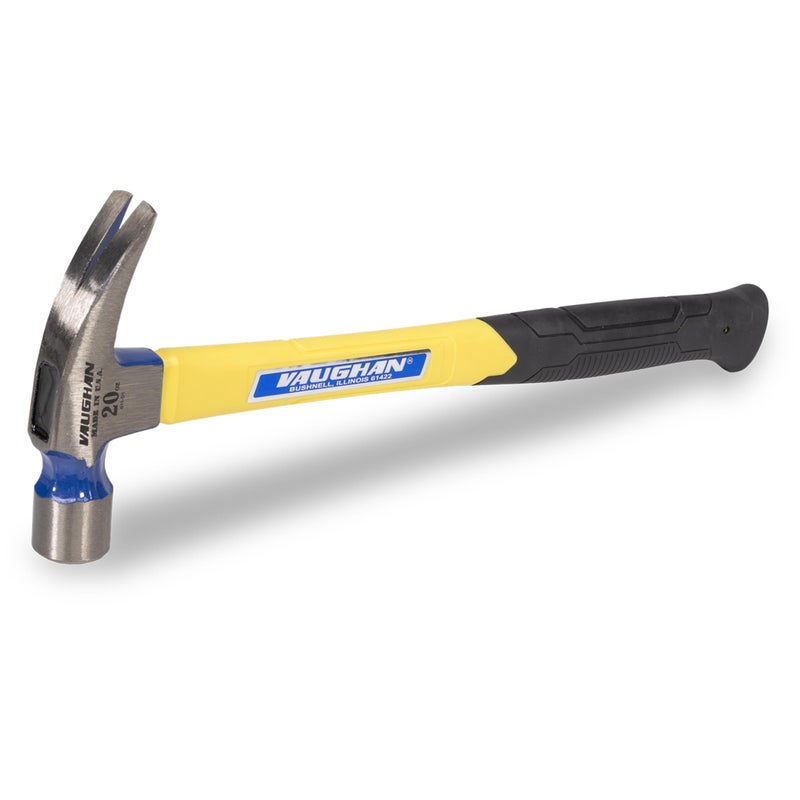 VAUGHAN Fiberglass Handle 999 Series Framer Hammer, Made In The USA, FS999L, VN10516 - Image 1